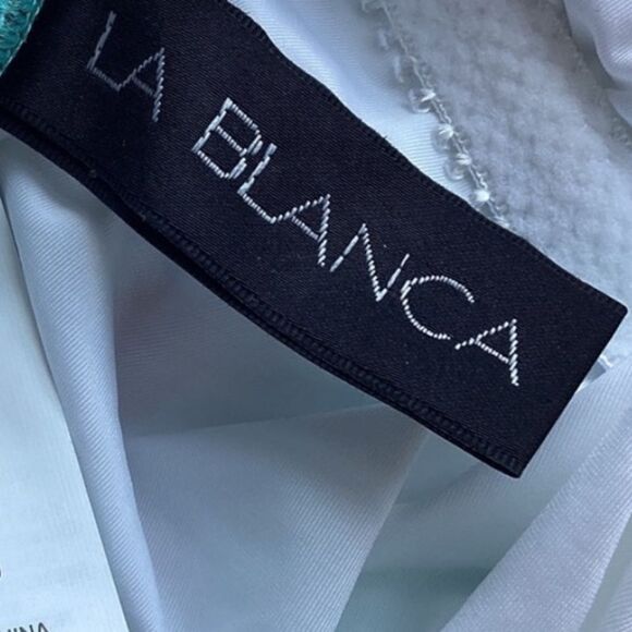 La Blanca Tropez Tropical Print
Shoulder One-Piece Swimsuit-Blue Multi New 4 - Picture 9 of 15